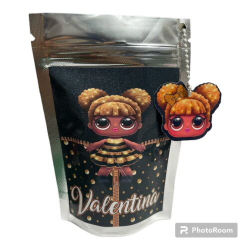 Saquinhos Personalizados Metalizado Zip Lock - Lol