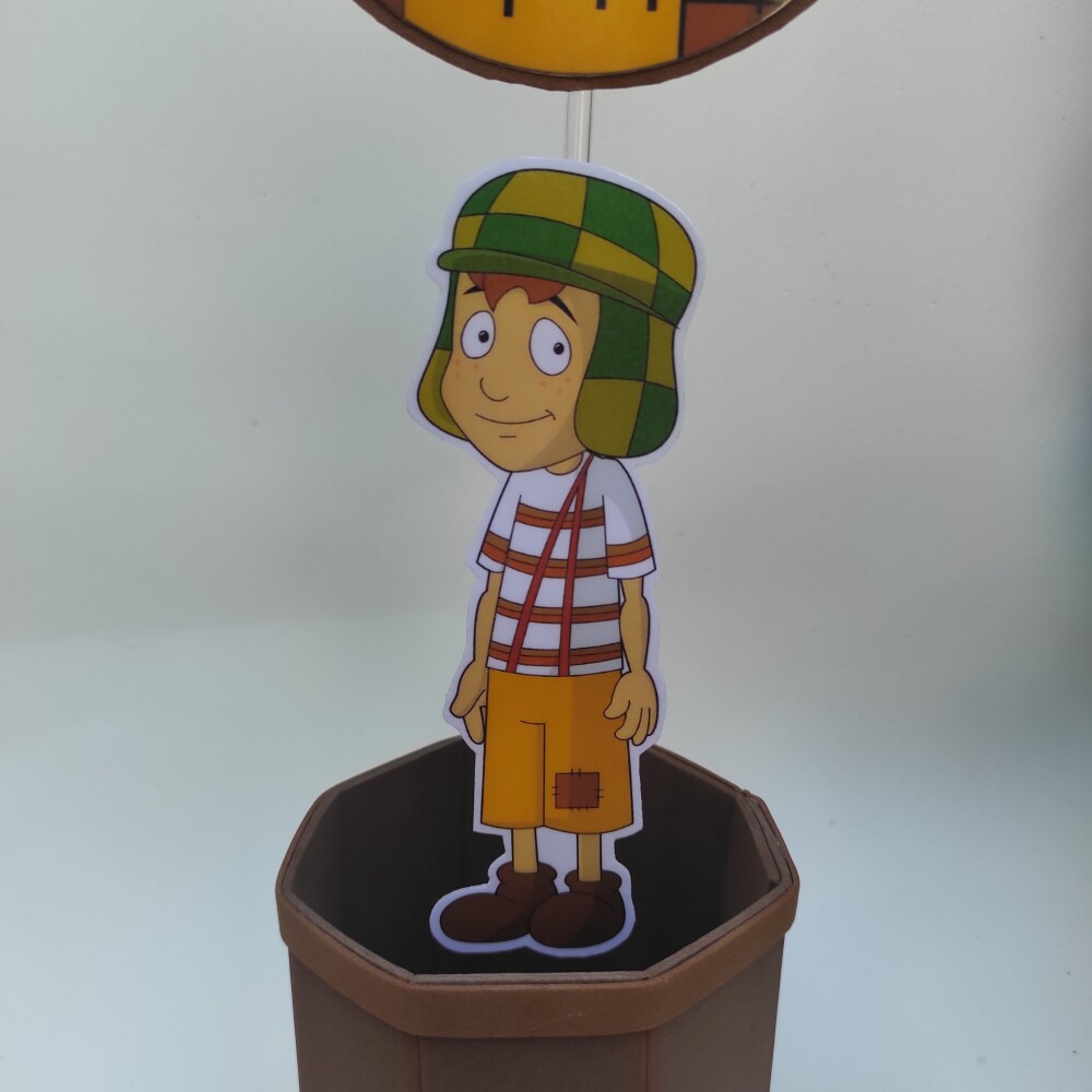 10 Centros de Mesa Chaves / Enfeite de mesa Chaves em EVA