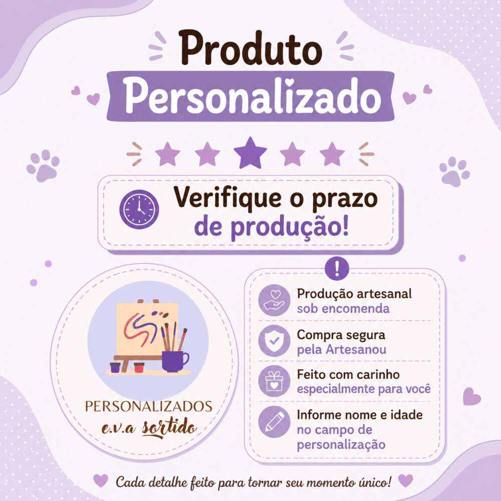 Centro de Mesa Chuvas de Bençãos Luxo Personalizado | Enfeite d