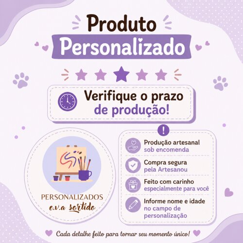 Centro de Mesa Chuvas de Bençãos Luxo Personalizado | Enfeite d