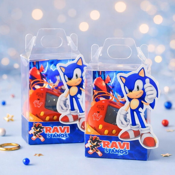 10 Tamagotchi Personalizado - Sonic