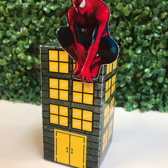 15 Caixas Prédio do Homem Aranha