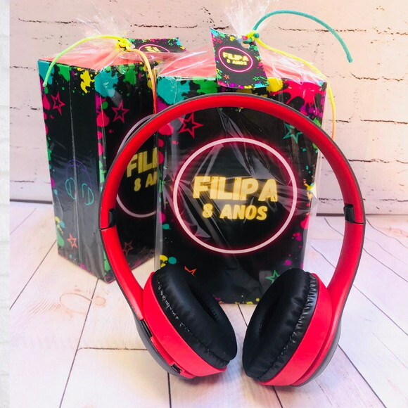50 Fones de Ouvido Personalizado sem Fio Bluetooth