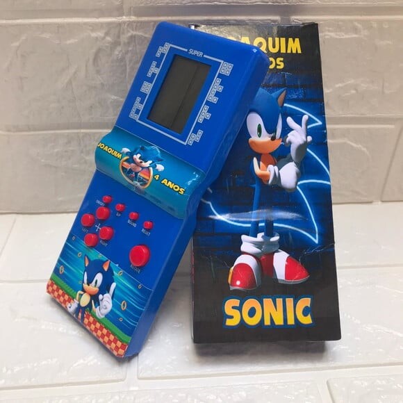Mini Games Sonic personalizado em diversos temas 50 unidades