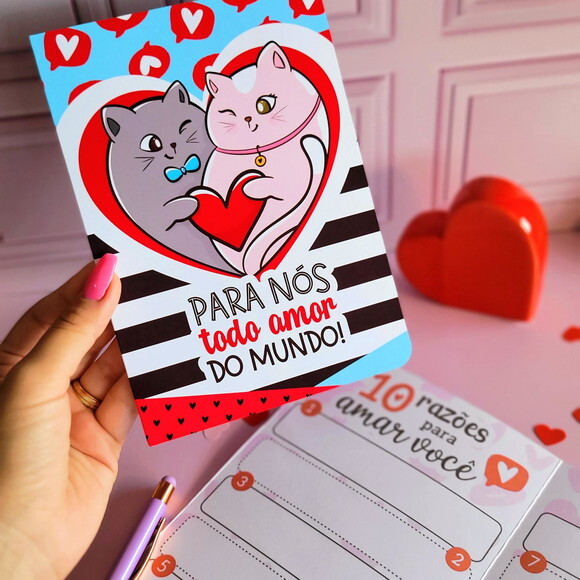 Álbum de Figurinhas Dia dos Namorados