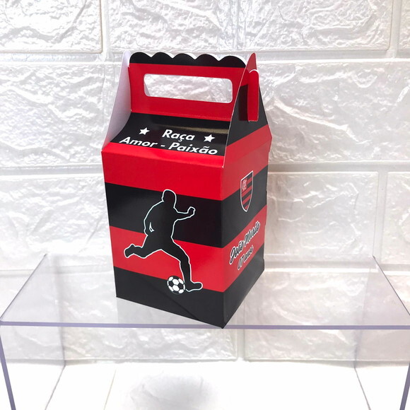 Caixas Personalizadas, Times de Futebol. Kit 30 Caixas
