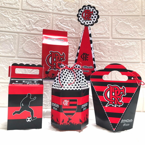 Caixas Personalizadas, Times Futebol. Kit 20 Caixas