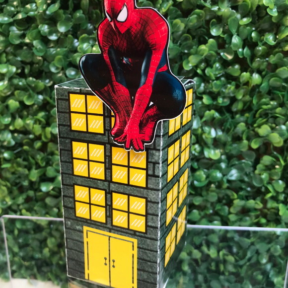 Homem Aranha Kit Festa 30 Caixas Personalizado