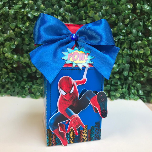 Homem Aranha Kit Personalizado 15 Caixas