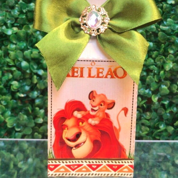 Kit 20 Caixas o Rei Leão Personalizado