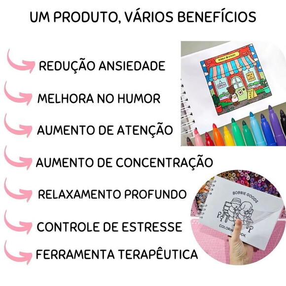 Kit Colorir Bobbie Goods Personalizado