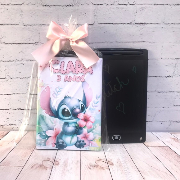 Lousa Mágica Eletrônica Personalizada Stitch