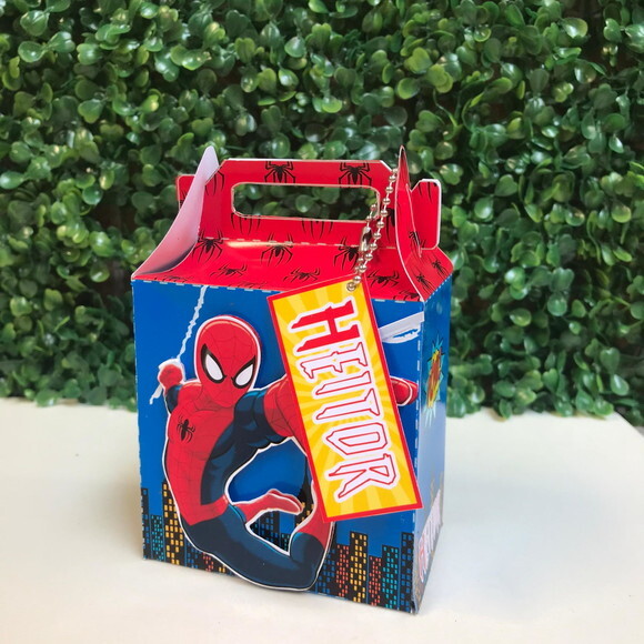 Maletinha Homem Aranha 15 Caixas Personalizada