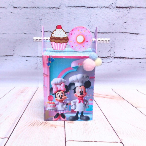 Minnie Confeiteira Kit 30 Caixas Personalizadas