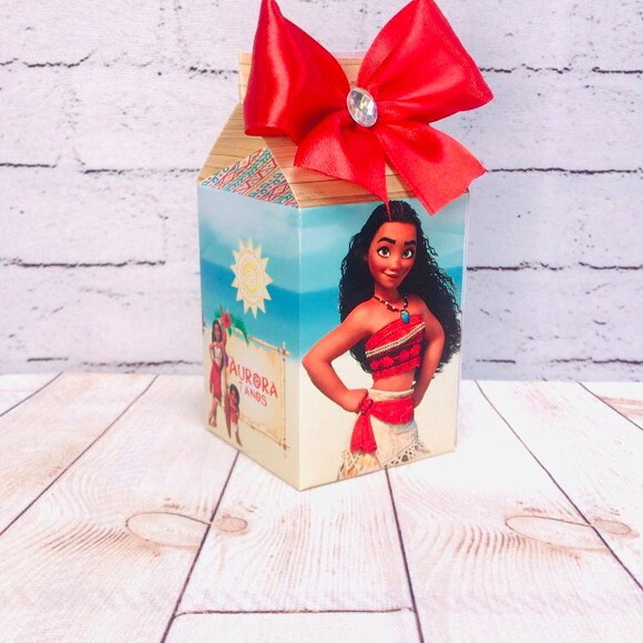 Moana Ii. Kit 30 Caixas Personalizada