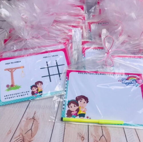 15 Lousa Mágica Personalizada 3 Jogos em 1