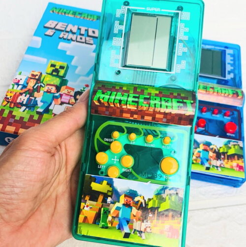 Mini Game Tetris Minecraft Personalizado 20 UNIDADES