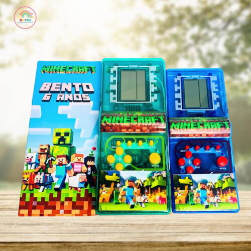 Mini Game Tetris Minecraft Personalizado 20 UNIDADES