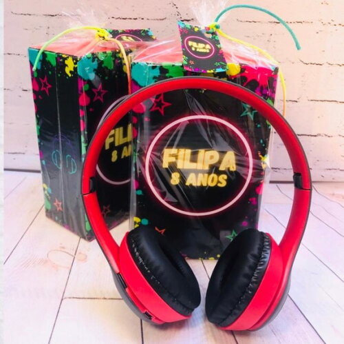50 Fones de Ouvido Personalizado sem Fio Bluetooth