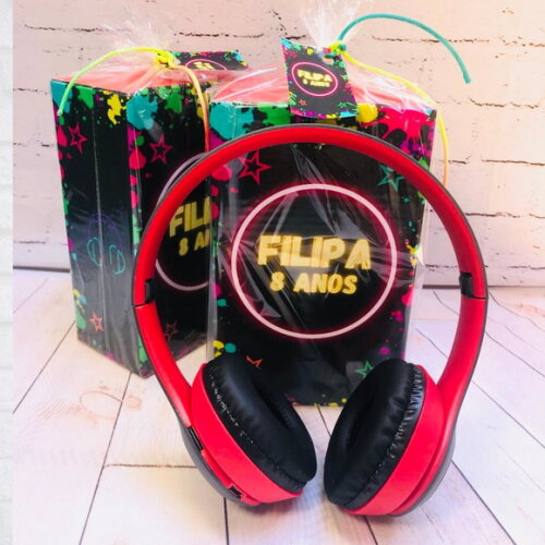 50 Fones de Ouvido Personalizado sem Fio Bluetooth