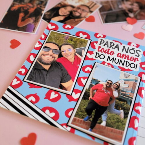 Álbum de Figurinhas Dia dos Namorados
