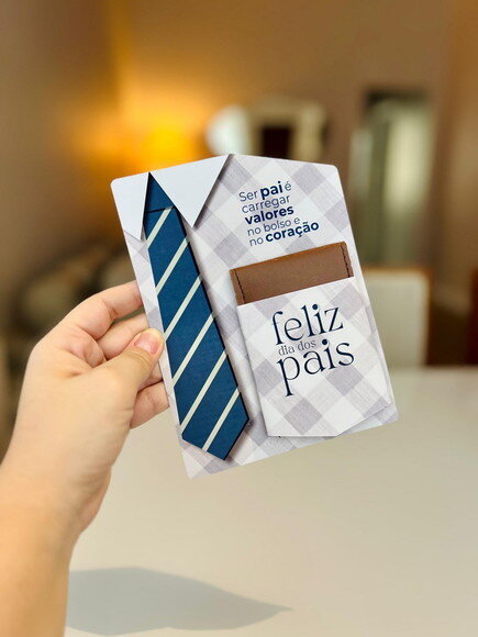 Carteira Dia dos Pais Personalizada