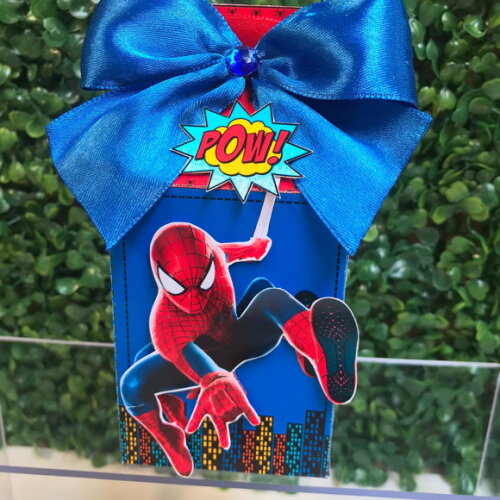 Homem Aranha Kit Festa 30 Caixas Personalizado