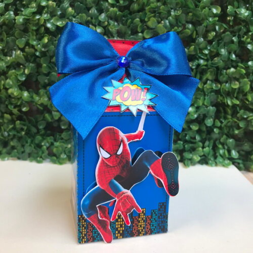 Homem Aranha Kit Personalizado 15 Caixas