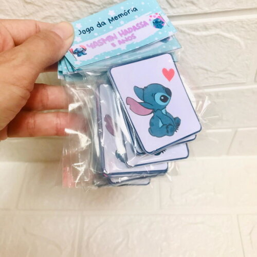 Jogo da Memória Personalizado Stitch
