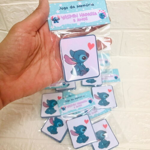 Jogo da Memória Personalizado Stitch