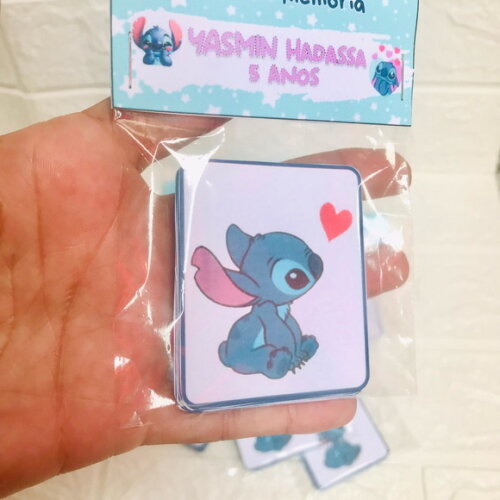 Jogo da Memória Personalizado Stitch