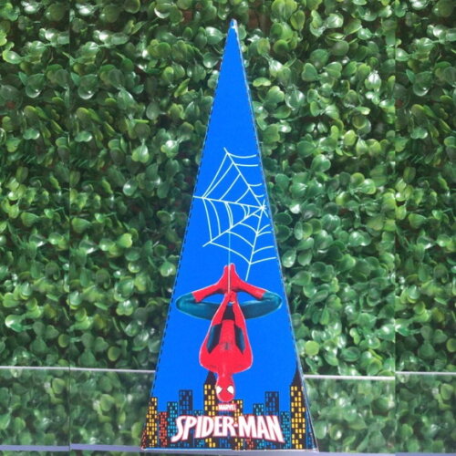 Kit 10 Caixas Homem Aranha ,caixa Pirâmide Personalizada