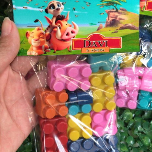 Kit Peças Montar 12 Peças - Tema Personalizado !