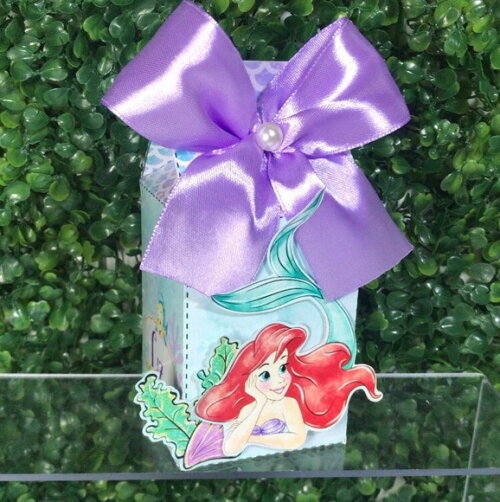 Kit Personalizado Ariel Aquarela 50 Caixas