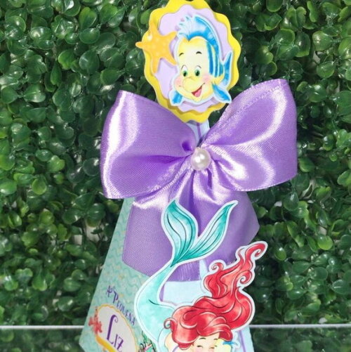 Kit Personalizado Ariel Aquarela 50 Caixas
