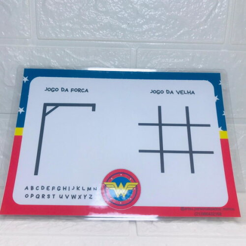Lousa Mágica Personalizada em Diversos Temas!