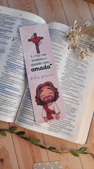 Marcador de Páginas Personalizado para Páscoa