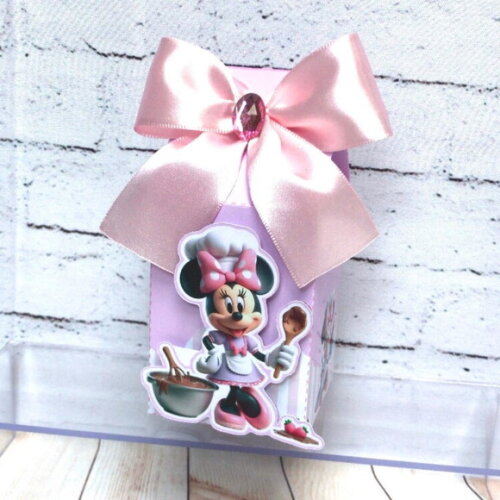 Minnie Confeiteira Kit 15 Caixas Personalizadas