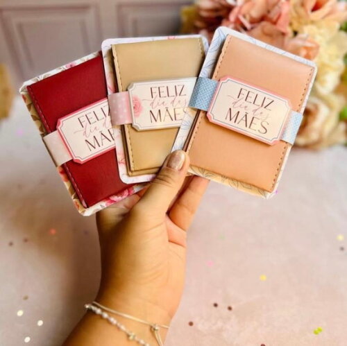 Porta Cartão Personalizado Dia das Mães!