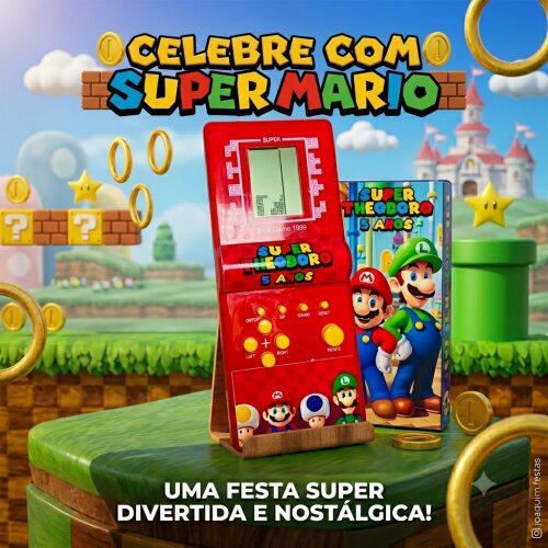 Mini Game Personalizado Super Mário e Diversos Temas