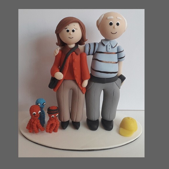 Casal Topo de Bolo Personalizado