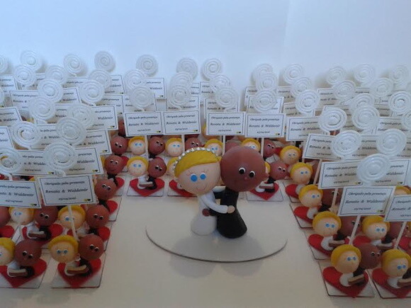 Casal de Noivinhos Personalizados