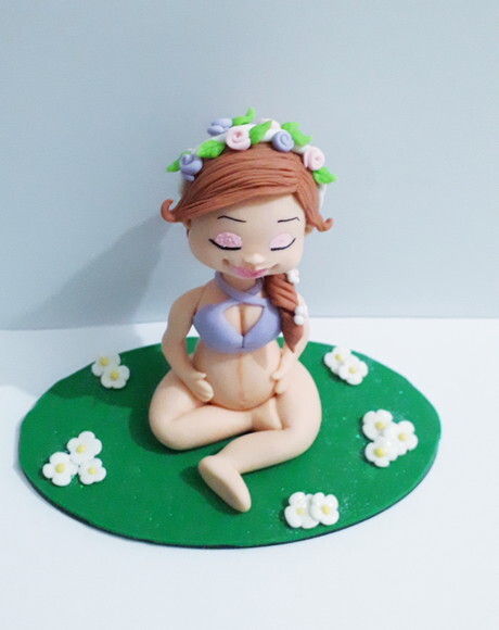 Decoração de Mesa Mamãe Grávida
