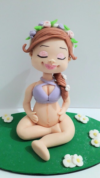 Decoração de Mesa Mamãe Grávida