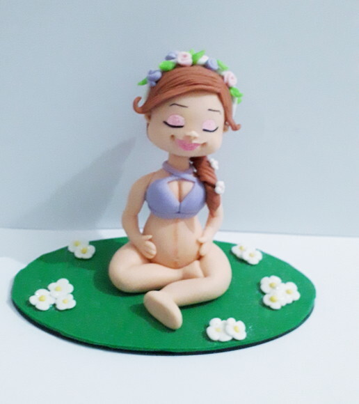 Decoração de Mesa Mamãe Grávida