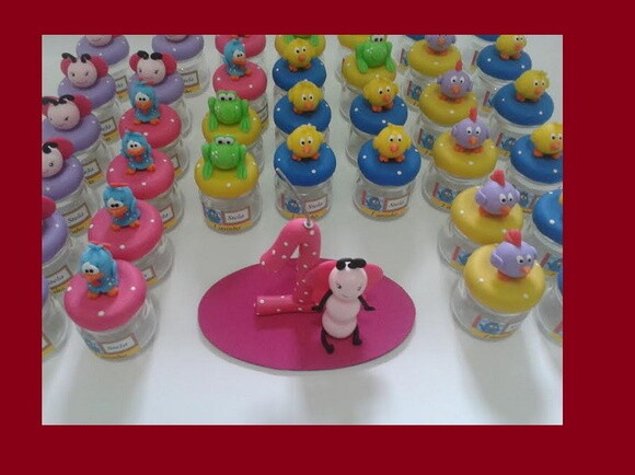 Lembrancinha da Galinha Pintadinha