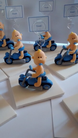 Lembrancinha de Bebe na Moto