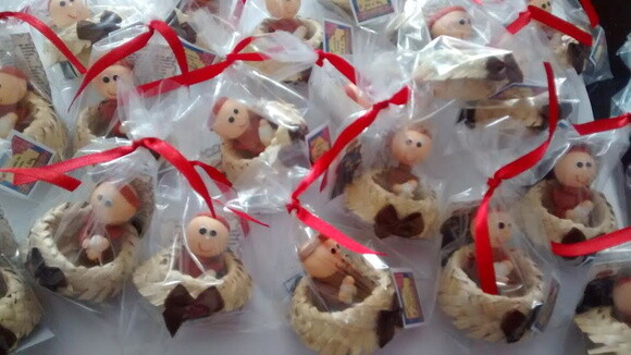 Lembrancinha de Santo Antonio e Arraia