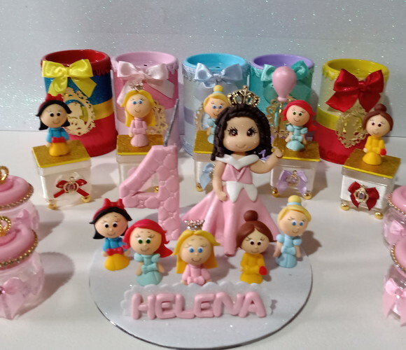 Super Kit Festa Luxo Princesas