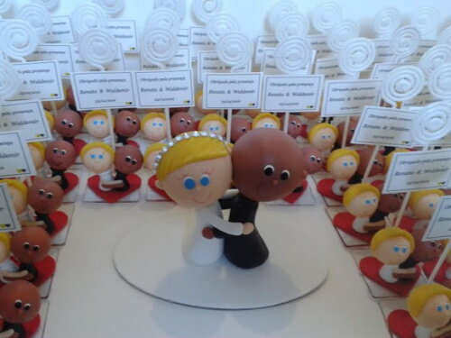Casal de Noivinhos Personalizados